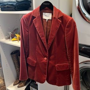 Frame Velvet Blazer